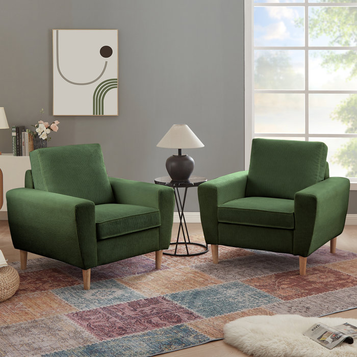 Latitude Run® Sherrey 33'' Wide Velvet Armchair & Reviews Wayfair